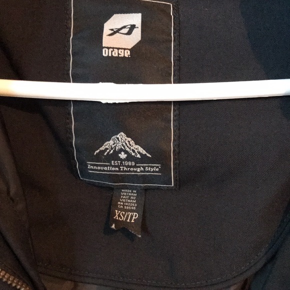 Orage. Woman’s winter jacket. Size x-small. - Picture 5 of 12